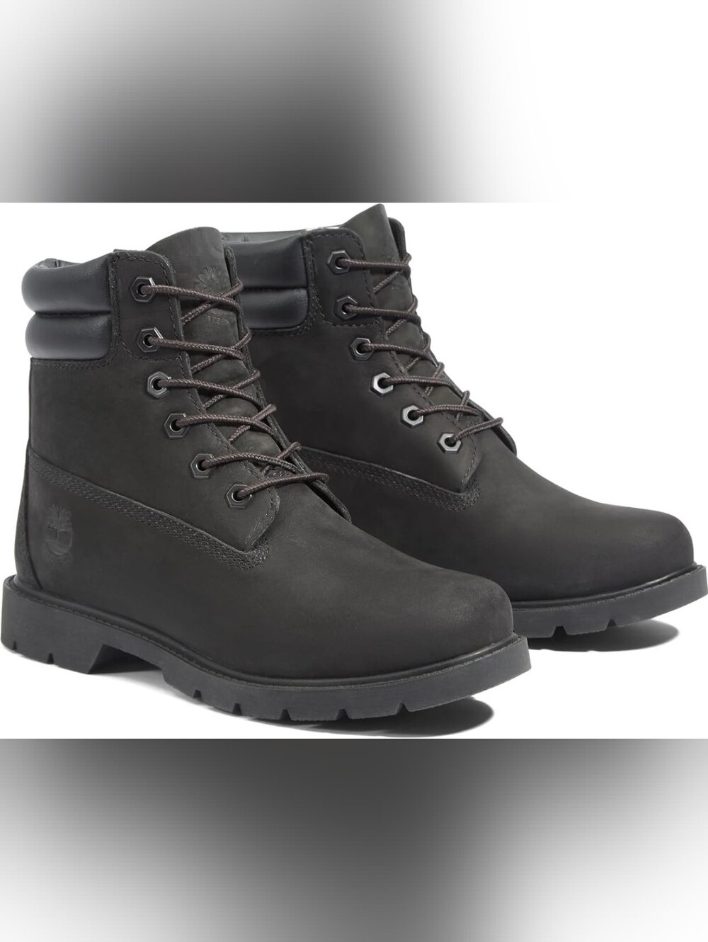 Timberland Women's Linden Woods Black Waterproof Boots - Size 6.5